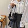 New Fashionable Small Square Bag High-end Texture Classic Solid Color Shoulder Bag for Women Ins Niche Cross-body Bag