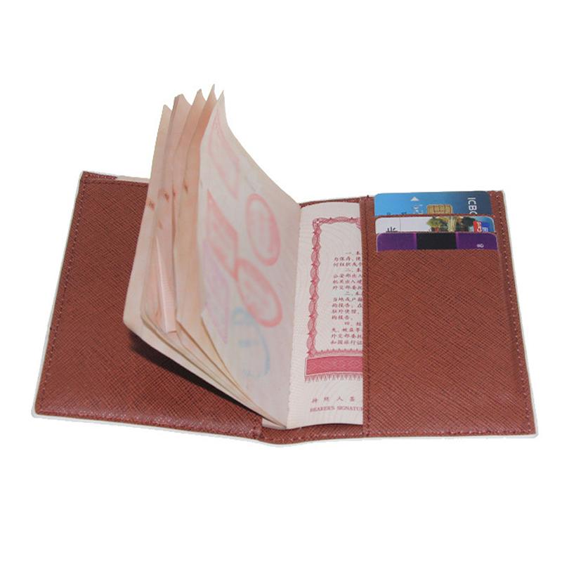 New Anime Games Girl Pattern Passport Cover Women Travel Accessories PU Leather Animation Passport Holder ID Bank Card Holder