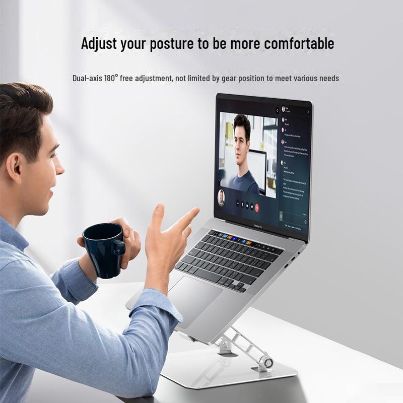 ORICO Foldable Aluminum & Steel Laptop & Tablet Stand with Heat Dissipation