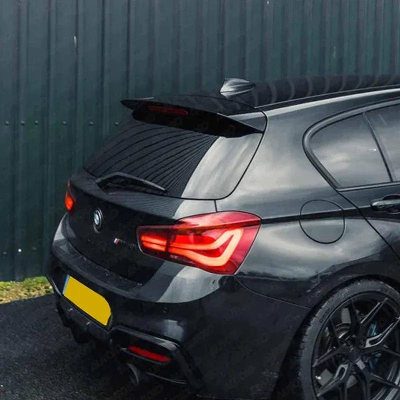 For BMW F20 F21 116i 118i 120i M135i M140i 2011-2019 Rear Roof Spoiler Cap Rear Trunk Roof Lip Spoiler Wing Car Rear Lip Covers