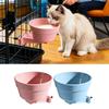 Pet Hanging Dog Bowl Cat Bowl Food Bowl Anti-upset Hanging Cage Fixed Water Bowl Fence Drinking Bowls Food Dish Pet Supplies
