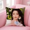 Popular fashion Elegant Chinese actress LLi Qin Cushion Cover Pillow Case Soft Friendly Fabric  Concealed Zipper