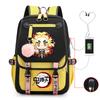 Demon slayer ghost extermination column student schoolbag junior high school student primary school student middle school student backpack