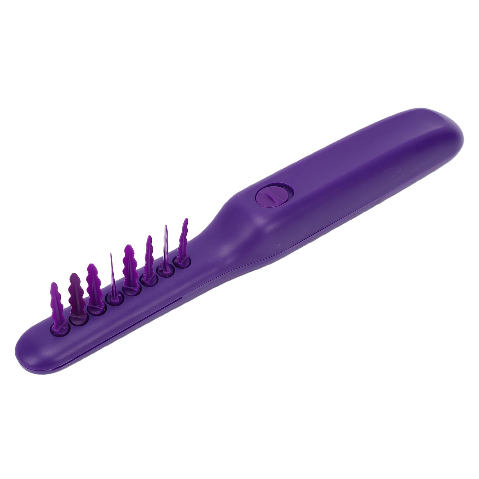 Electric Comb Wet Dry Hair Detangler Brush Electric Detangling Comb for Daily Combing