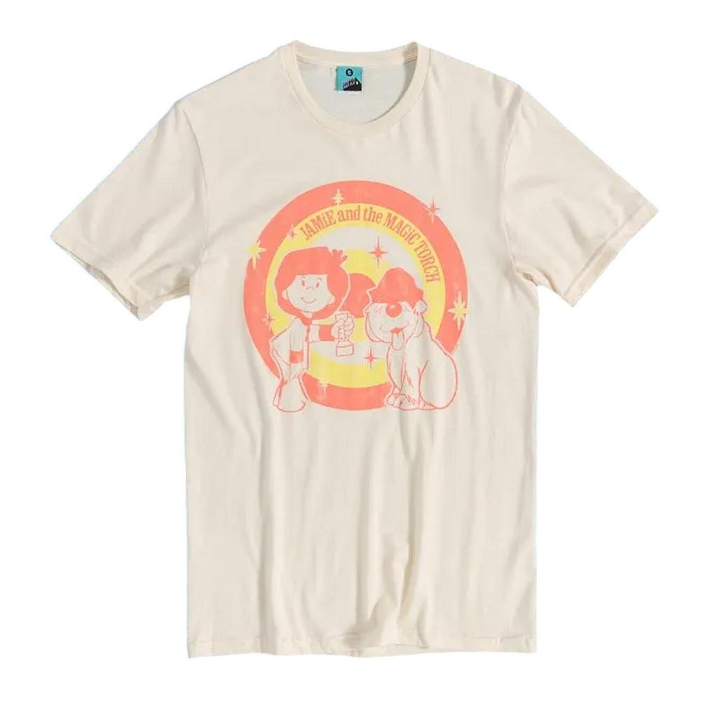Jamie and the Magic Torch Unisex Adult Retro Vibes T-Shirt