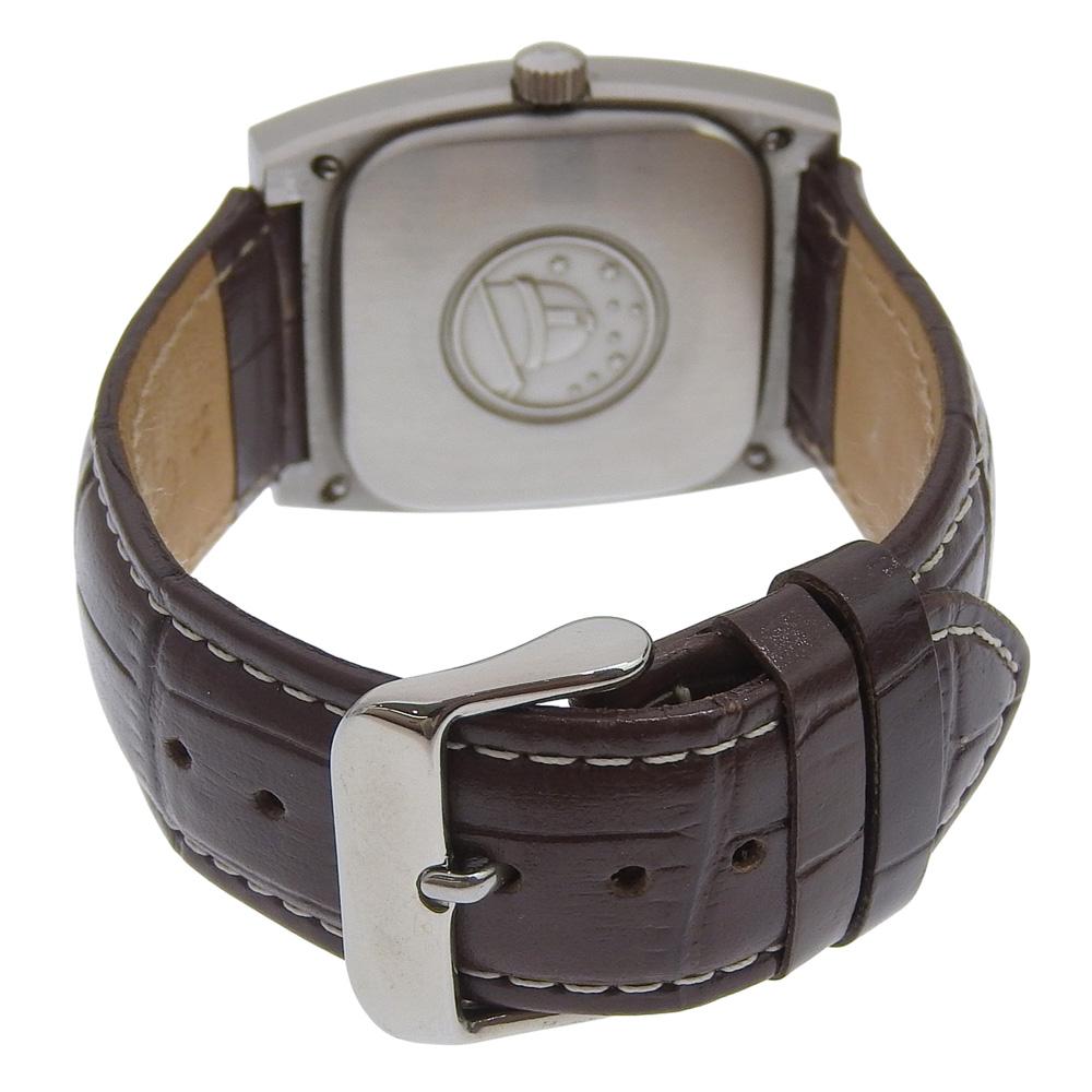 OMEGA Constellation Watches cal.1001 SilverDial Stainless Steel/Embossed Leather Mechanical Automatic Analog display mens Used