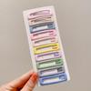 Y2K Dopamine Color Pentagram Small Hair Clip for Women & Kids - Cute Bangs & Side Hair Accessory