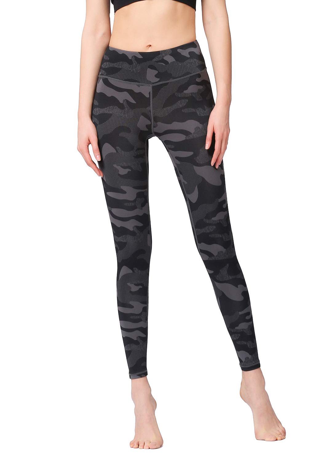 

Женские леггинсы Ashley Floral Yoga Camouflage размера XL, влагоотводящие, быстросохнущие, эластичные, длиной 9, с принтом, 03, YH24,