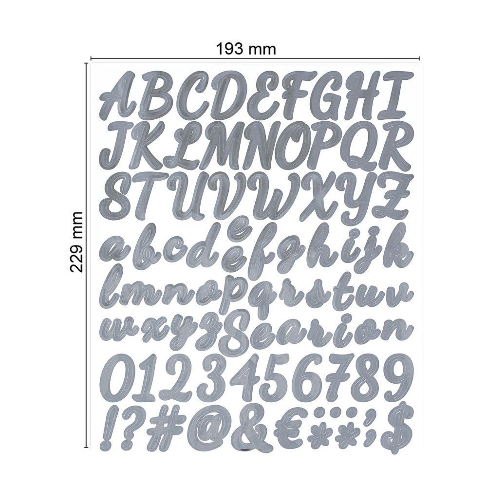 5Pcsset Colorful Letter Stickers Self-Adhesive Vinyl Alphabet Number Sticker For Mailboxsign Door Address Numbercardscups