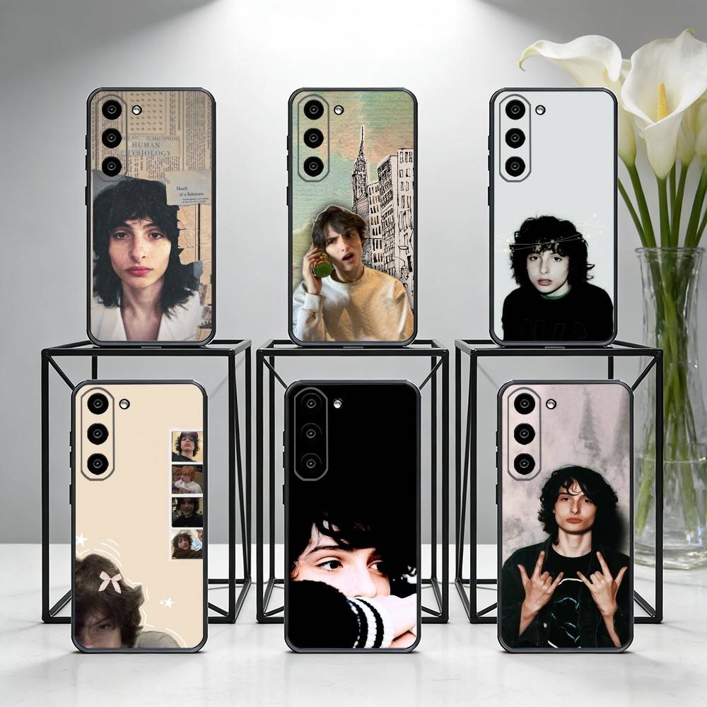 Actor Finn Wolfhard Phone Case For Samsung Galaxy A73,A72,A71,A70,A53,A52,A51,Others Soft Black Cover