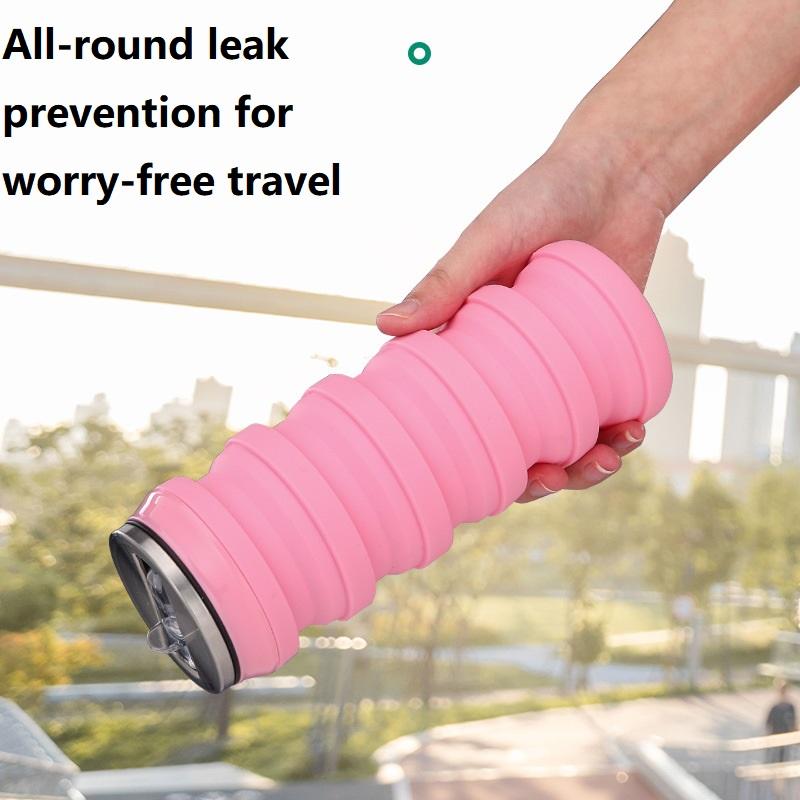 480Ml Soft Water Bottle Running Flask Gourde Running Silicone Water Bottle Soft Flask Ydsh03