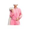 Adidas Originals X Feifei Ruan FW23 Classic Retro Velvet Track Jacket Women Outerwear Pink IX4223