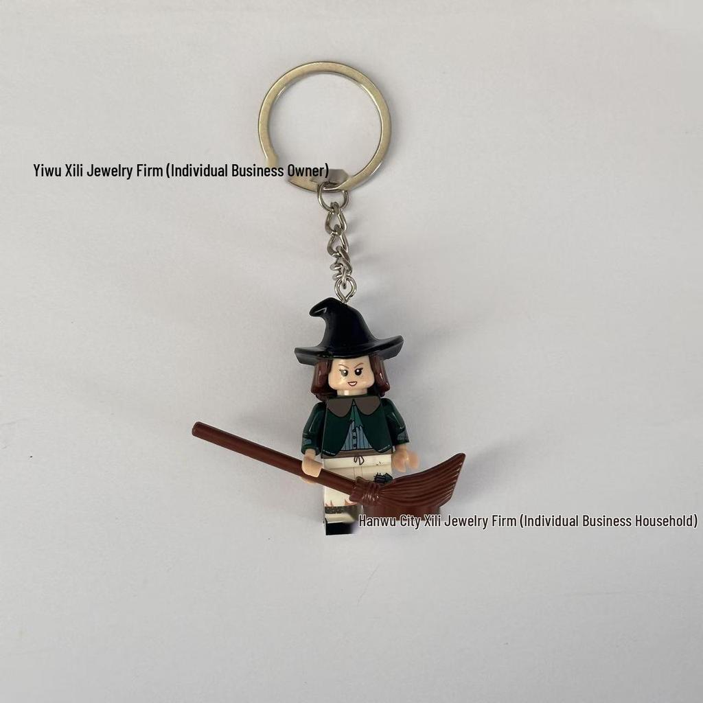 Klíčenka s přívěskem - Batman & Králík Bugs Bunny - Ozdoba na tašku pro páry