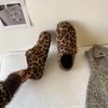 2025 New Woolen Thick-soled Belt Buckle Inner Slope Heel Velvet Warm Snow Boken Women's Single Shoes