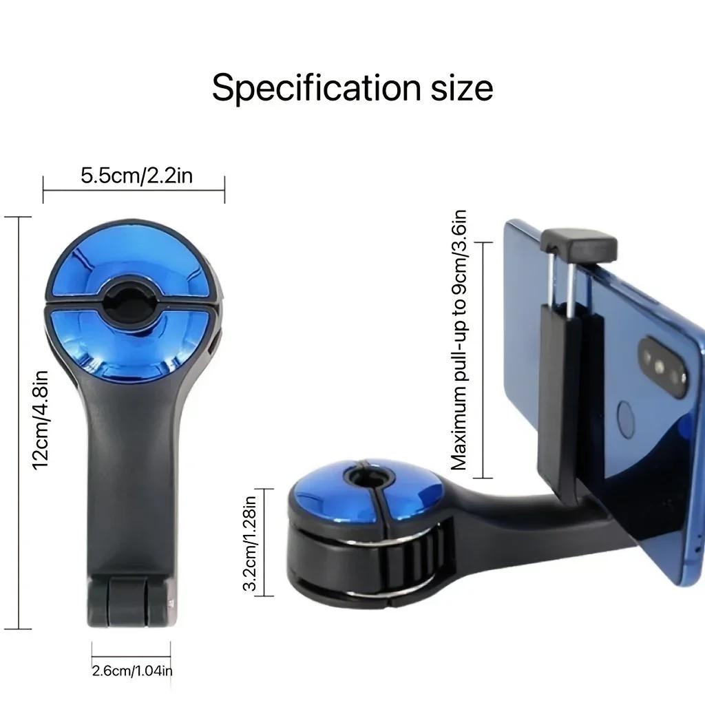 Universal Car Bracket Hook Multi-Function Hanging Storage Mobile Phone Holder Rear Seat Hanger Hook for Bag Purse Cloth Grocery