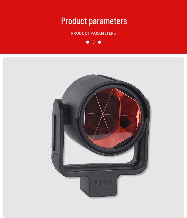 GPR1GPH1 Total Station Prism: Precision Surveying and Tunnel Monitoring Lens Reflector