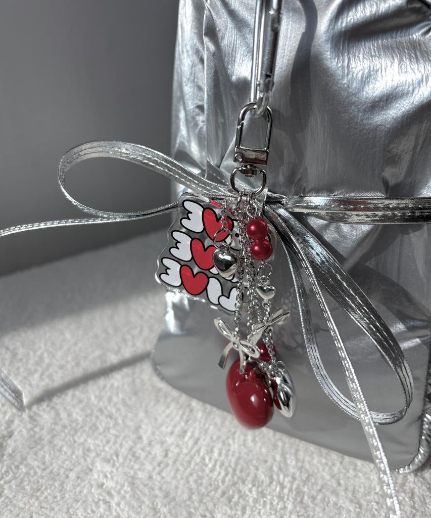 LOVERAVELIVE Layered Keyring (Romantic Paris)