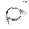 10Pcs/Lot 60Cm Length G4 Lamp Socket Stable Inner Wire Miniature Led  Lamp Holder Light Bulb Halogen Light Bulb Base