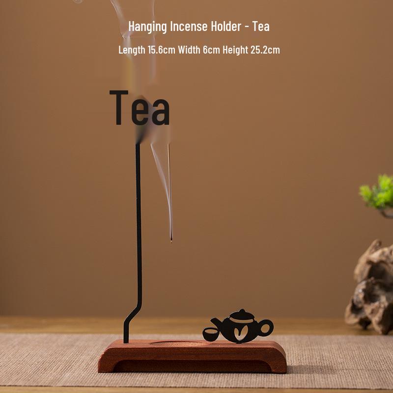 Creative Inverted Sandalwood & Agarwood Incense Burner Stand - Dao Ya Tea Incense Holder