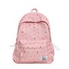 School Bag, Middle School Girls' Girly Vibe, Polka Dot Bow, Versatile High-look, Girls' Backpack, High School Backpack