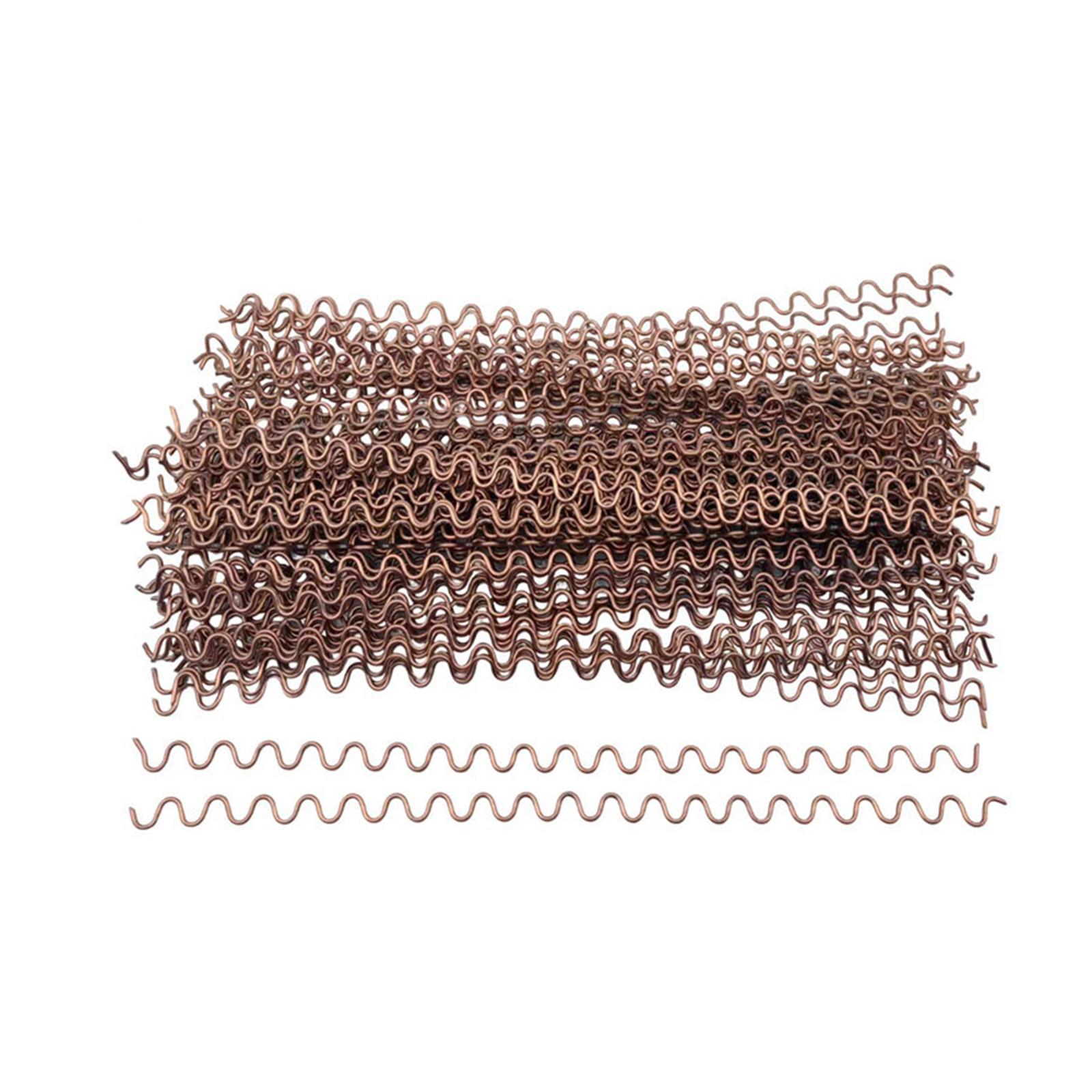 

50/100Pcs Dent Repair Pulling Wire Car Wiggle Wires Point Welding Electrodes Wave Wires for Automotive Sheet Metal Repair