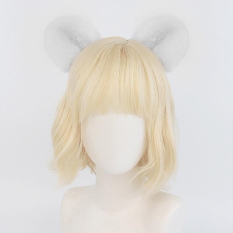 Adorkable Headband Cartoon Rabbits Hair Hoop Eye-catching Headpiece Headwear for Halloween Cosplay Role Play