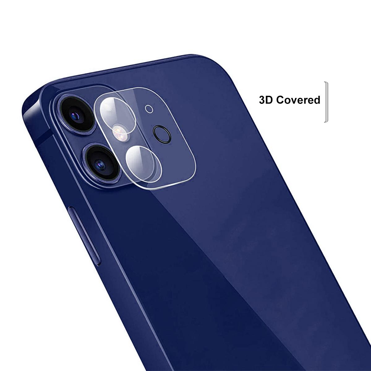 

HAT PRINCE ENKAY for iPhone 12 mini Tempered Glass Camera Lens Protector Film Type A
