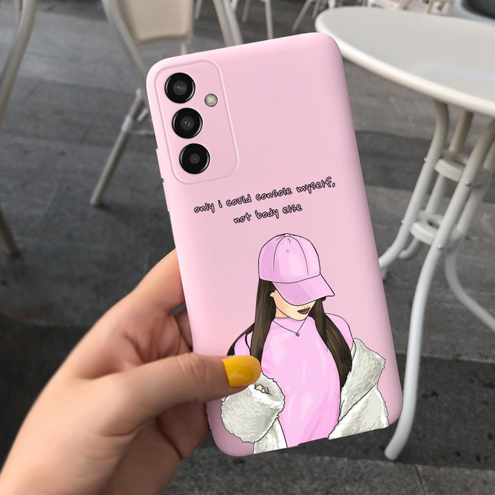 For Cover Samsung Galaxy A04s SM-A047F Bumper Fundas Milk Cow Butterfly Phone Case Soft Back Cover For Samsung A04s Bumper Capa
