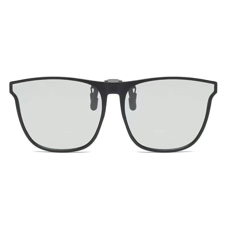 GM 2024 Flip-Up Polarized Sunglasses: Anti-UV Myopia Clip-On for Men & Women – Perfect for Driving & Fishing
