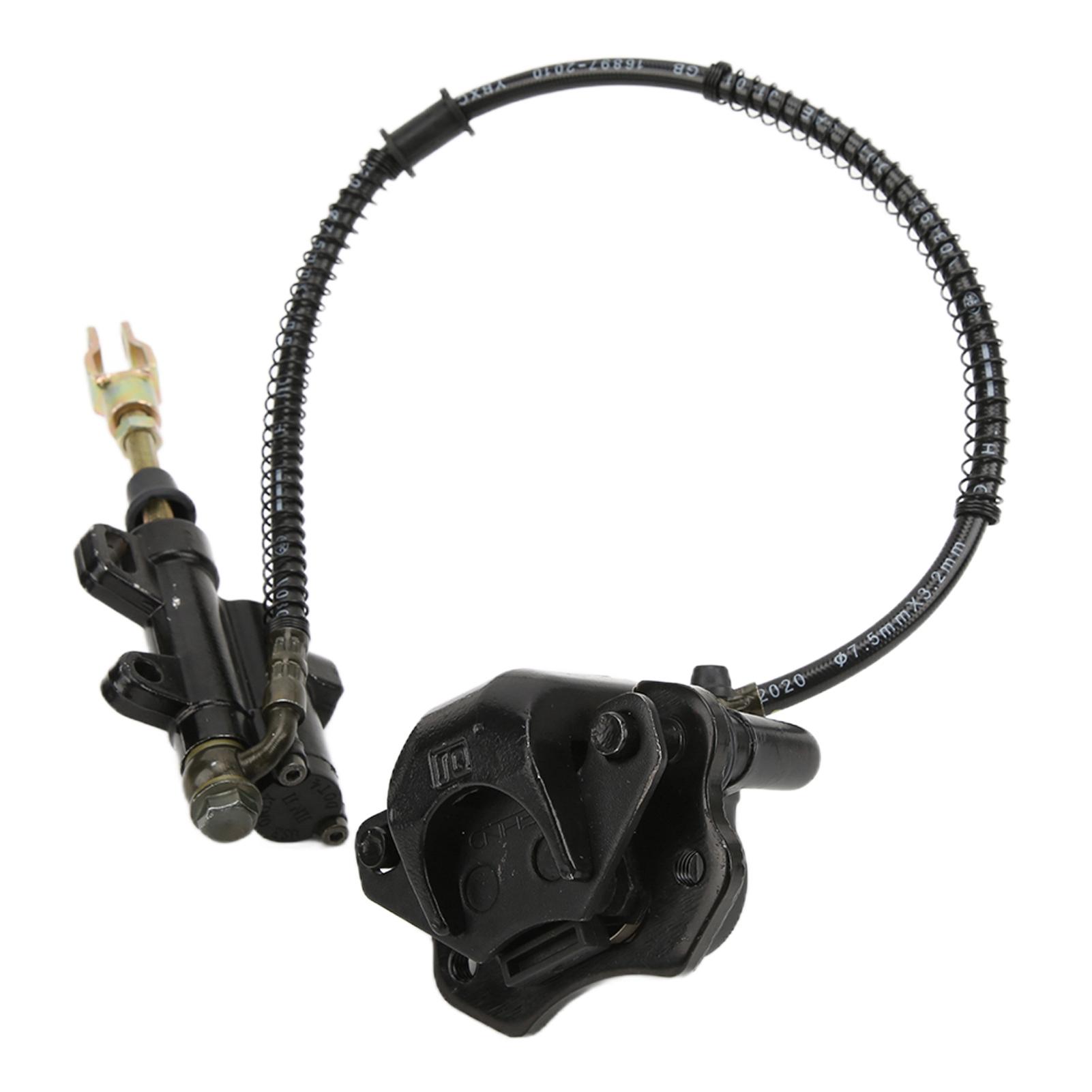 

Rear Brake Master Cylinder Caliper Assembly with 2‑Brake Pad Replacement for Taotao Boulder B1 50‑125cc ATV