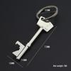 Multifunctional Metal Keychain: Glasses and Beer Bottle Opener Pendant Gift.