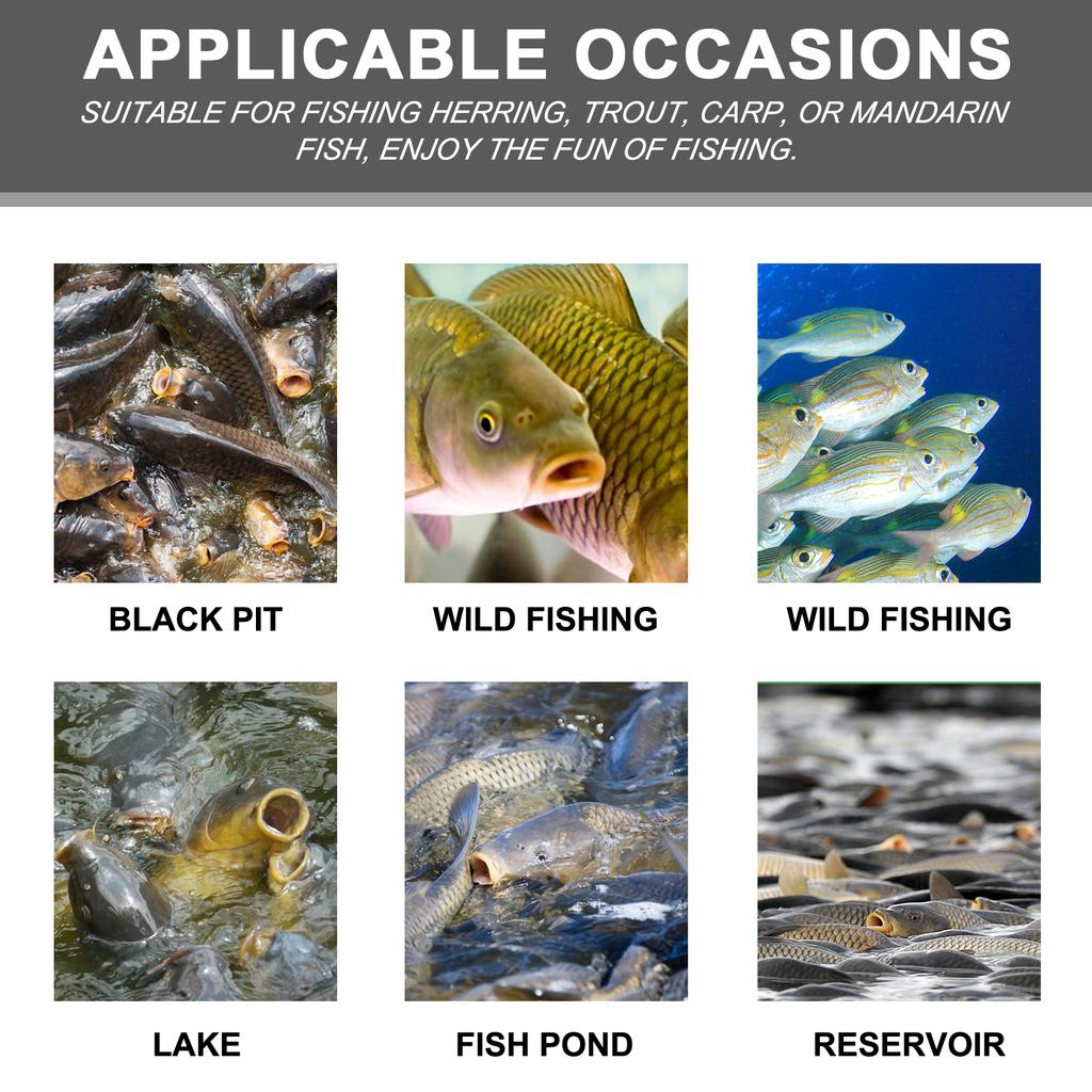Yegbong Corn Fish Bait Reservoir Fish Bait Fishing Attractant Portable Fish Attractant