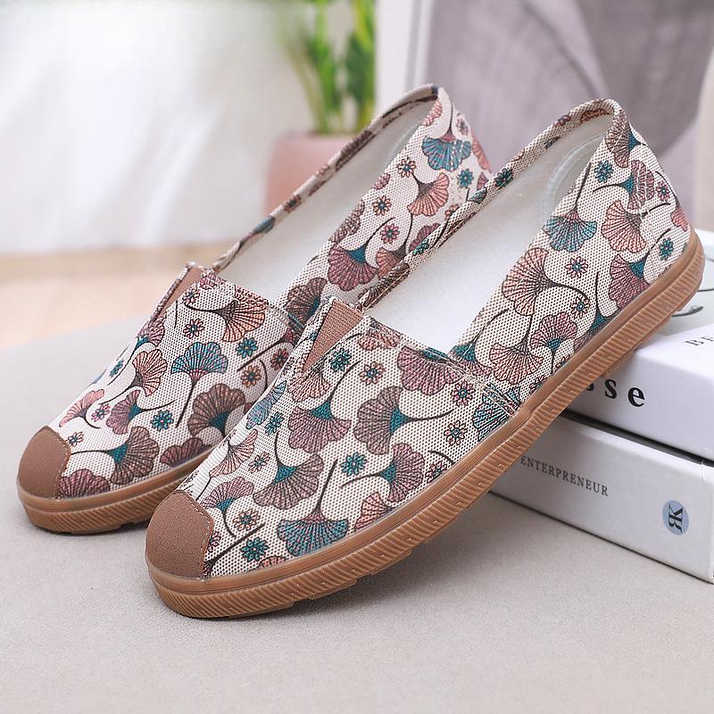 

Обувь для среднего и пожилого возраста, Туфли на плоской подошве, Текстильная обувь, Женская обувь, Мягкая подошва, Без усталости, Повседневная обувь на один шаг, Туфли, Обувь для пожилых 41