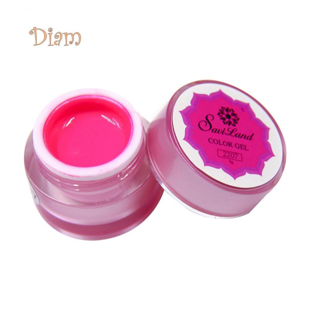 Diamo Soak Off UV LED Gel Polish Long Lasting Nail Varnish Base 3D Painting Lacquer