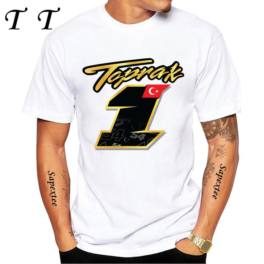 Toprak Razgatlioglu Number 54 Legend T-Shirt Summer Men Short Sleeve Hip Hop Casual Shirt Harajuku Motorcycle Sport White Tees