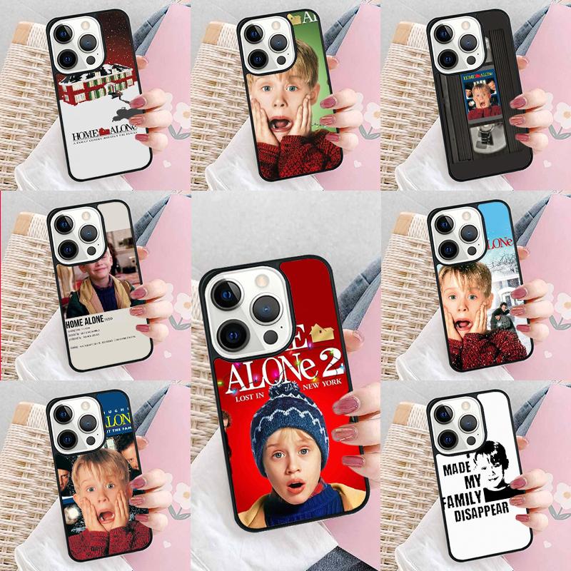 Home Alone Phone Case For iPhone 17 Air 15 16e 14 13 Pro Max Coque 12 11 Pro Max PLUS cover
