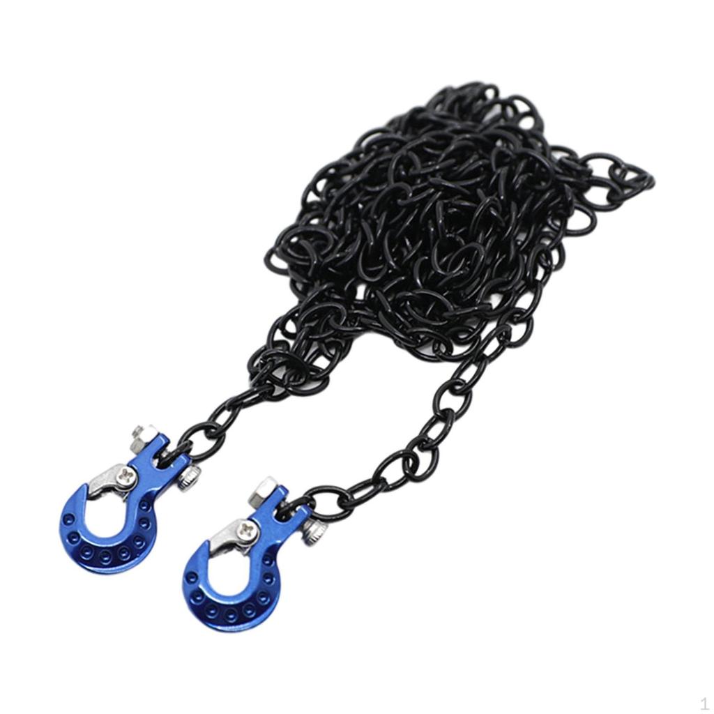 Mașină RC atractivă cu cârlig de remorcă universal pentru telecomandă, camion pe șenile, model de hobby, decor