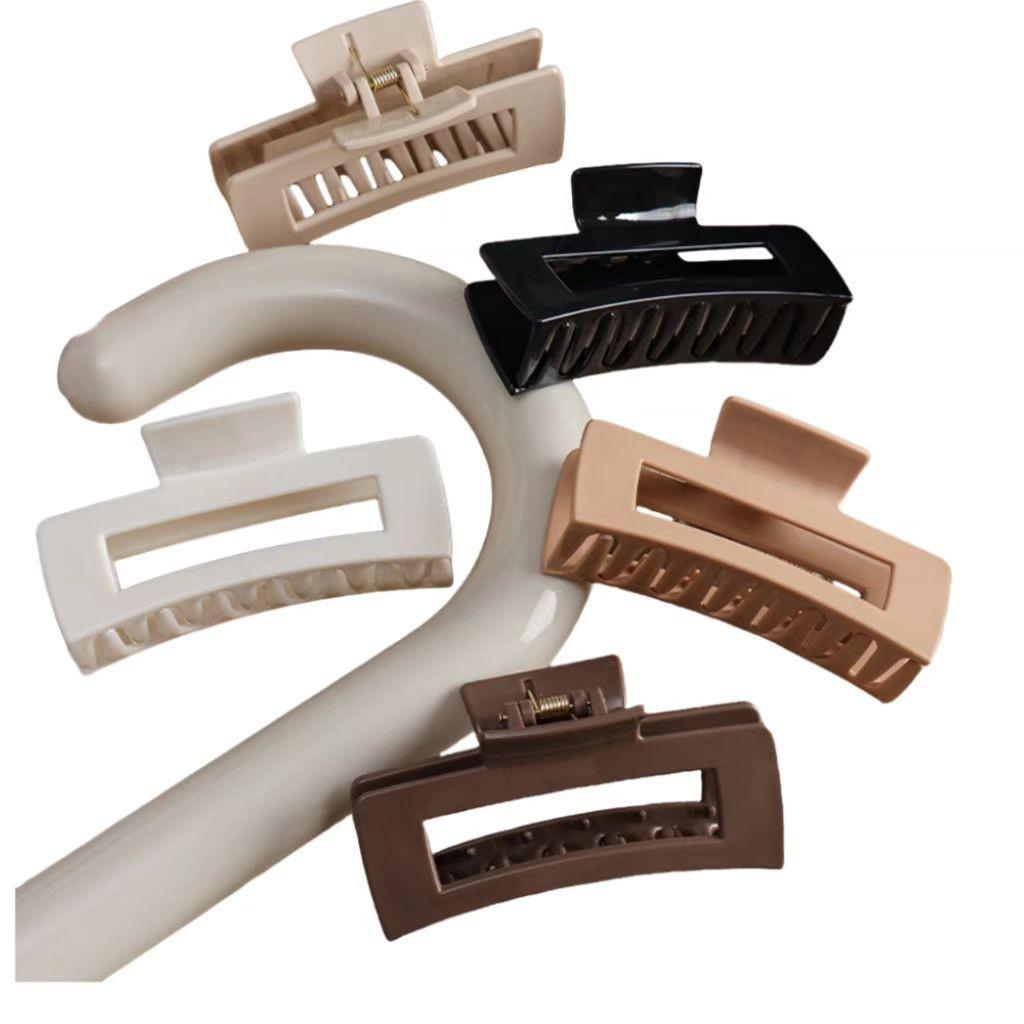 New Soft Silicone 10.5 Women's Anti-Drop Shark Hair Clip - Anti-Collision Back of Head Claw Clip.