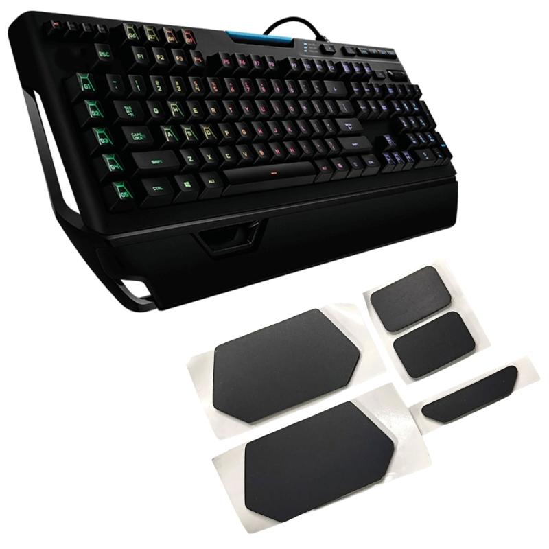 Nonslip Rubber Base Pad Auto-Adhesive Silicone Shockproof Protective Pad for Logiteches G910 And Office Use