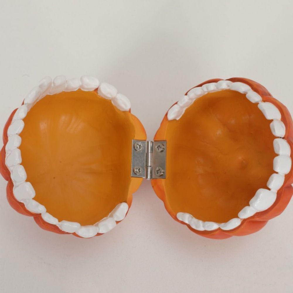 Halloween Decor Halloween Pumpkin Storage Box Resin Trick Or Treat Boxes  Halloween Party