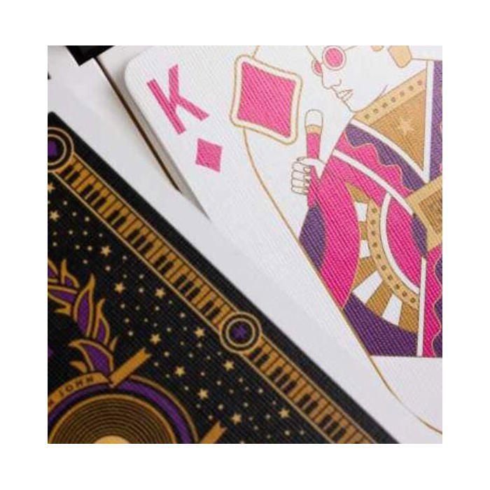 Jeu de cartes - cartamundi - bicycle - elton john - multicolore - 52 cartes + 2 jokers