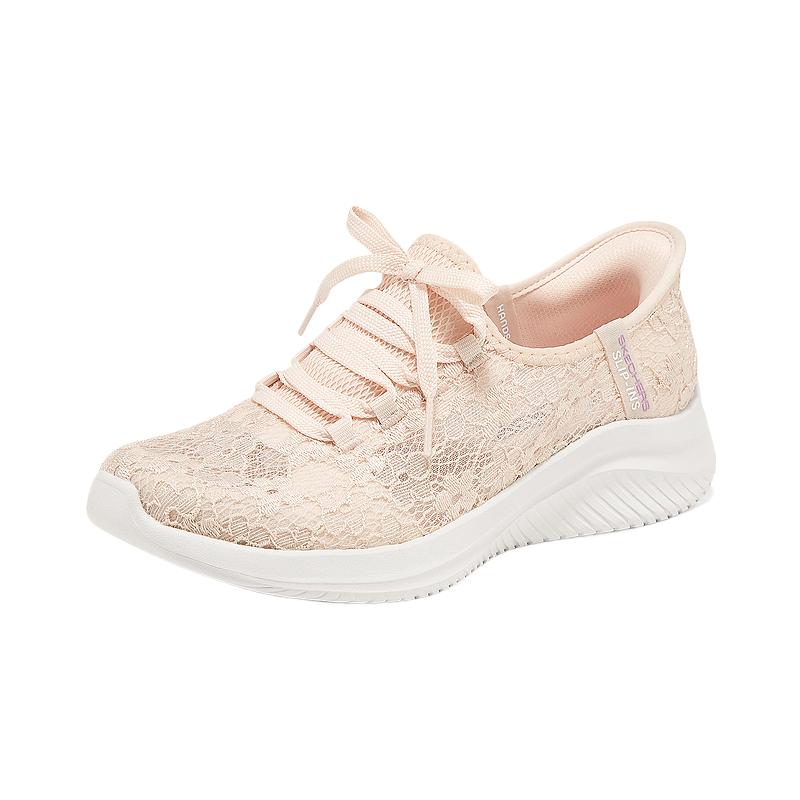 Skechers Ultra Flex 3.0 Sport Confortabil Modă Versatil Trendy Pantofi Sport cu Gheată Joasă Femei Sneaker Roz Pal 150463-LTPK