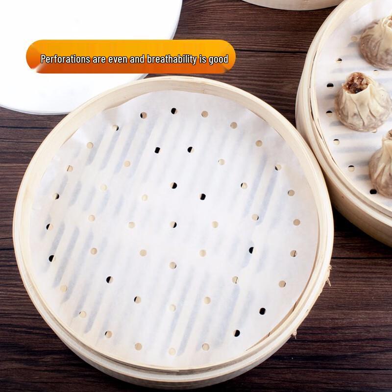 YOUAO Round Perforated Steamer Paper