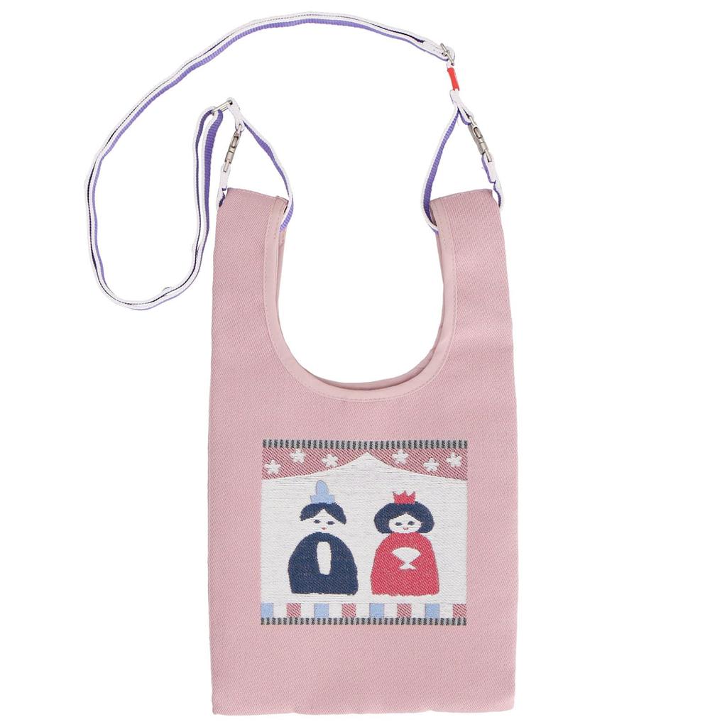 47 Japan Rediscovery Bag 44703801 Unisex 44703811A Pink [Saitama: Hina Doll] Approx. 20cm W X 22cm H X 8cm D. Handle Height: Approx. 12cm