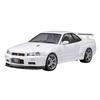 Tamiya 1/24 Sports Car Series No.258 Nissan Skyline GT-R V-Spec II Plastic Model 24258, Pre-colored, Small