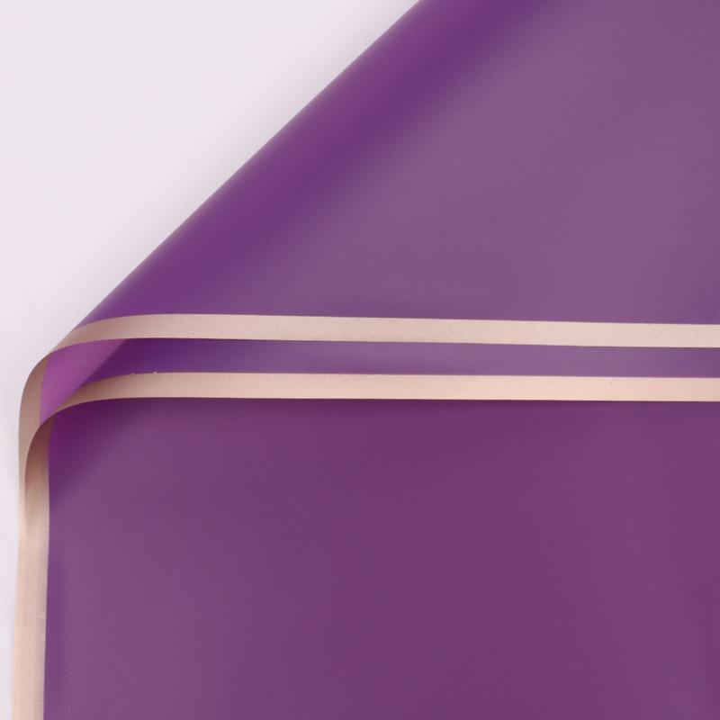 20ks/šarže Golden Border Rose Květinový balicí papír Korejský styl Poloprůhledný Dárkový Květinářství Květinářství Balicí papír