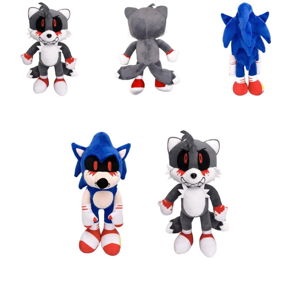 Sonic Exe Plush Toy Evil Blood Soft Stuffed Doll Spirits Of Hell For Kids