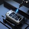 Interior Mouldings Fashion Car Key Case Cover For VW Volkswagen Golf 7 MK7 Tiguan MK2 For Seat Ateca Leon FR 2 Ibiza Skoda Octav