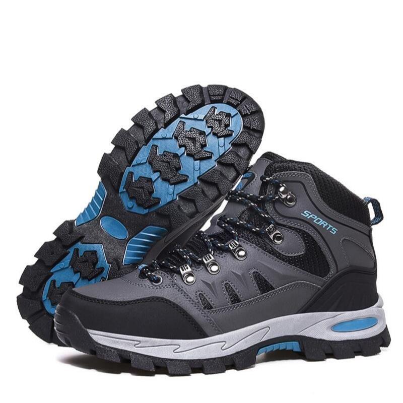 Outdoor High-Top Couple Mountain Climbing Shoes Autumn Winter Travel Sports Independent Station Non-Leather Casual Sh