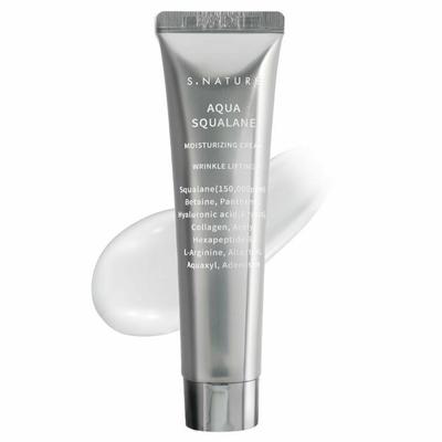 Aqua Squalane Moisture Cream 60ml + 30ml – Squalane Care, Barrier Support, Korean